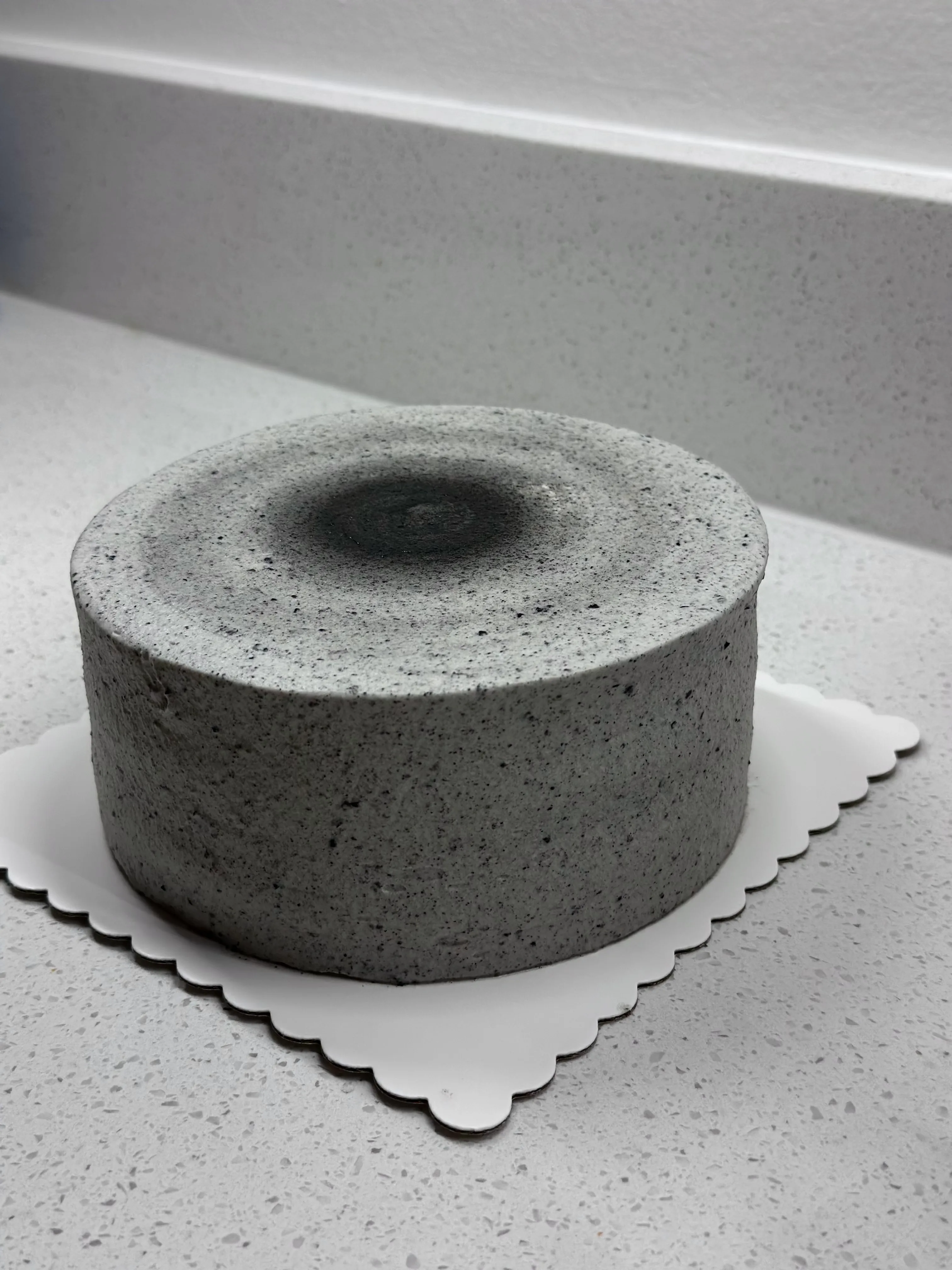 Black Sesame Chiffon Cake - photo 2