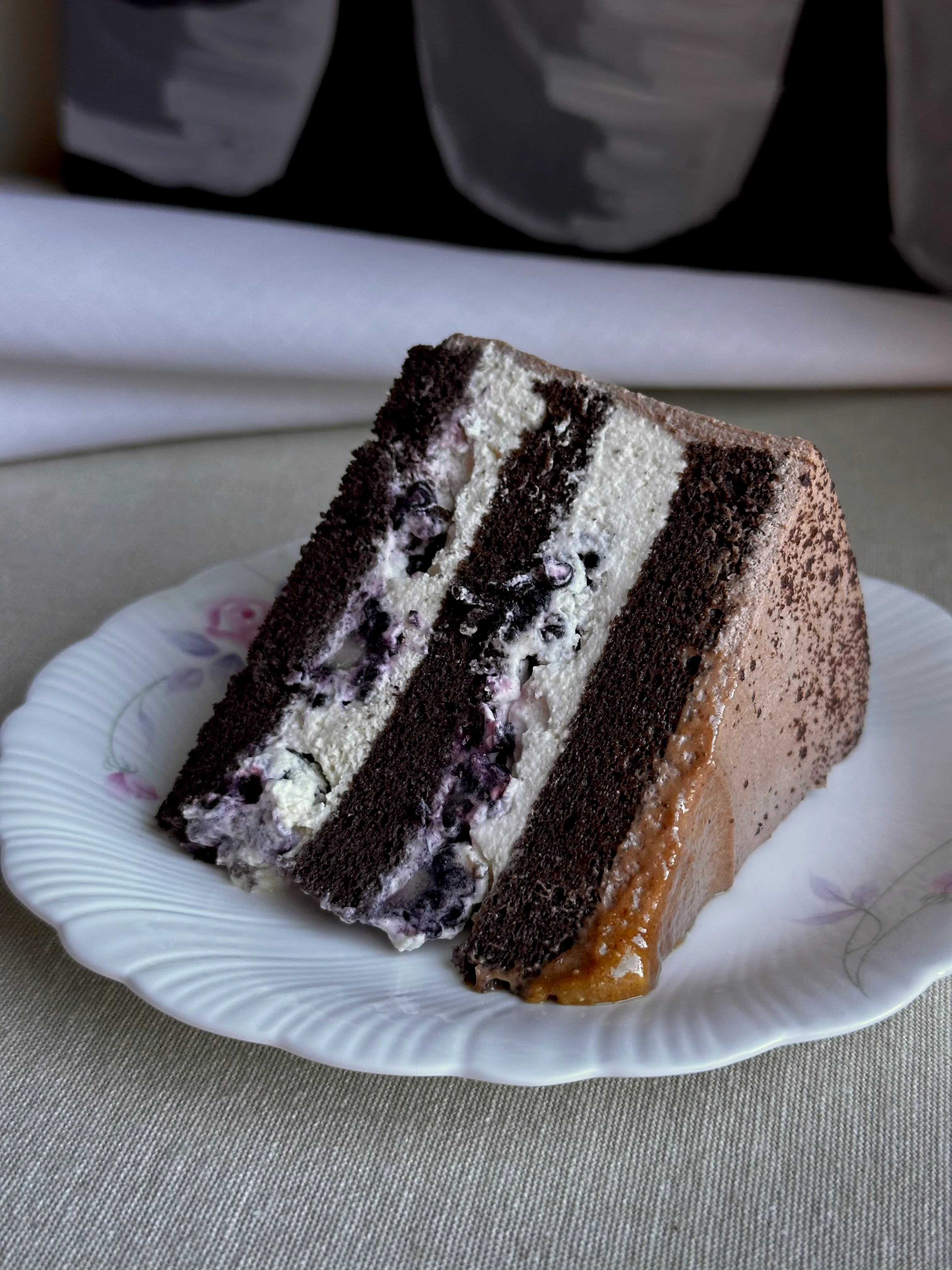 Chocolate Blackberry Hazelnut Cake - photo 4